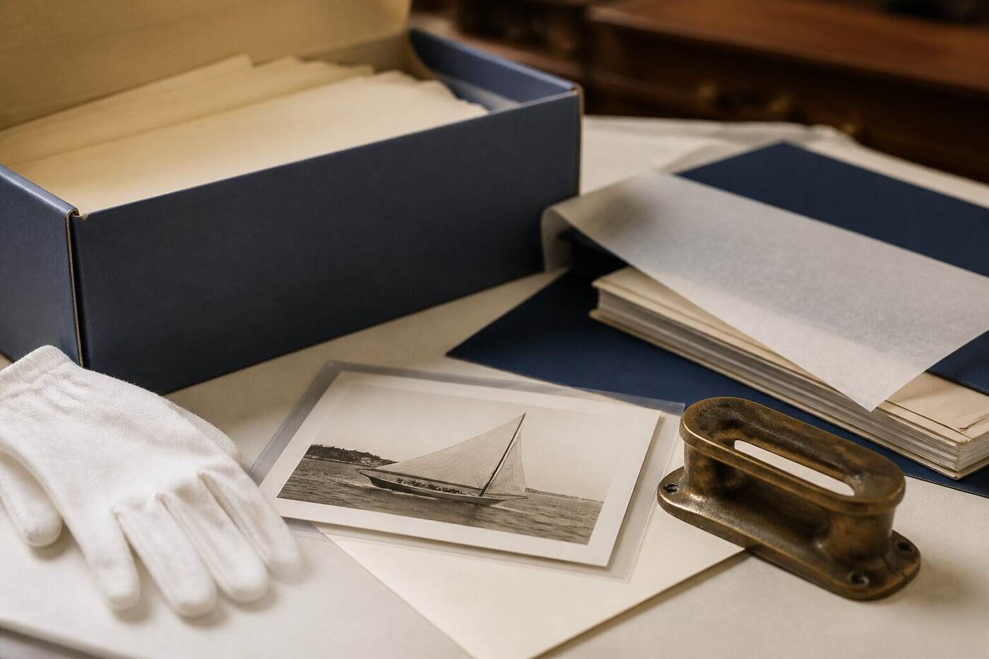 How to preserve small-ship history: A grounded checklist for preserving records, images and material context around a small naval vessel.